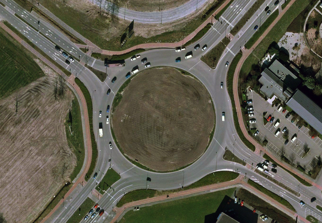 rural roundabout